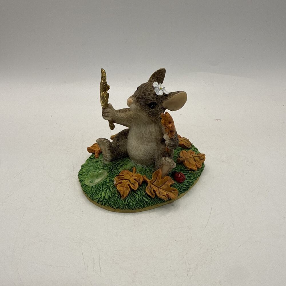 Fitz And Floyd Charming Tails "Maxine Leaf Collection" Inspirational Winter *
